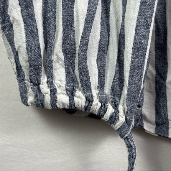 Sanctuary Women's Linen Blend Striped Knit Top Womens Size XS - Picture 5 of 5